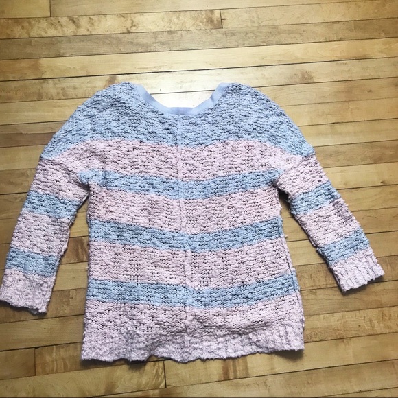 Free People Rugby Songbird Stripe Pullover Sweater - Picture 6 of 6